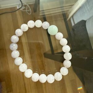 Handmade Jade Beaded Bracelet